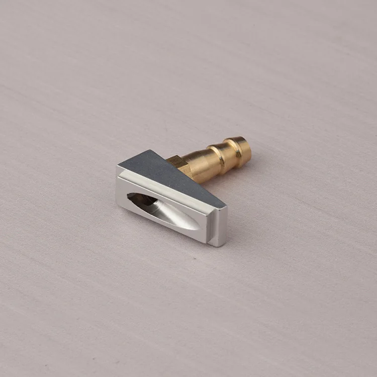 RC Boat Water Cooling System Accessories Copper Inlet Water Mouth with Aluminum Seat For DIY Model Ship Parts