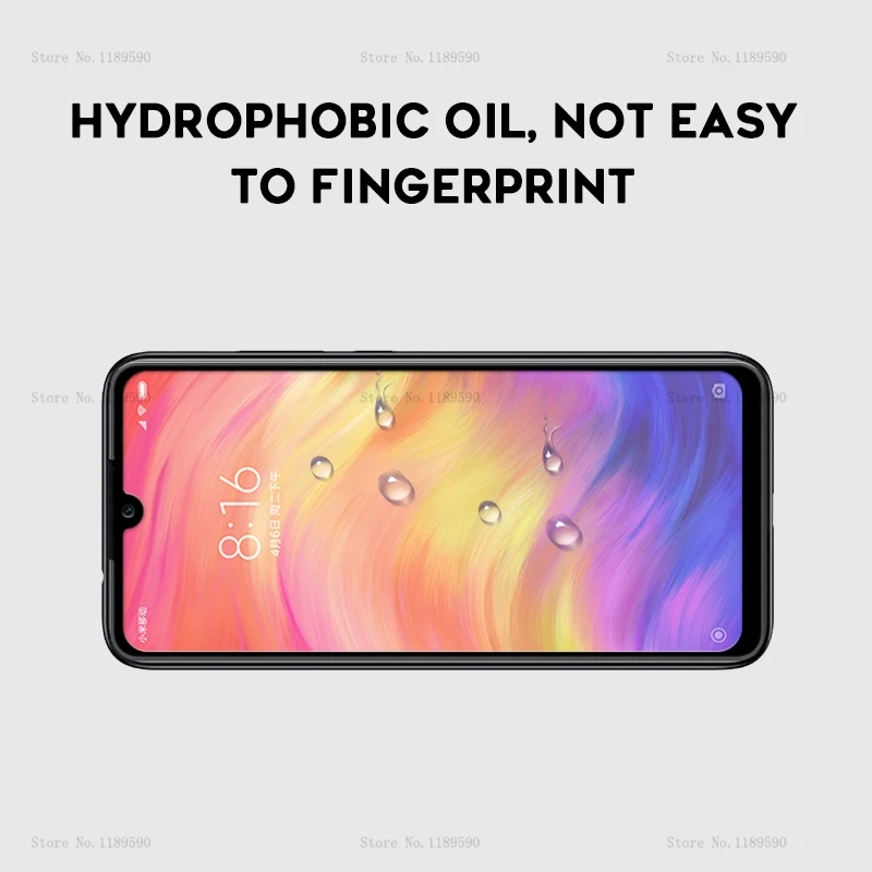 Для Xiaomi Redmi 7 стекло на Note Pro 7A Закаленное Защитная пленка для экрана закаленное Xiomi