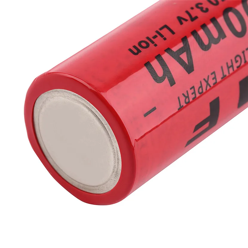 1 шт. 3,7 в перезаряжаемая батарея TR26650 литий-ионная перезаряжаемая красная батарея для светодиодный фонарик Eletronic экологически чистый