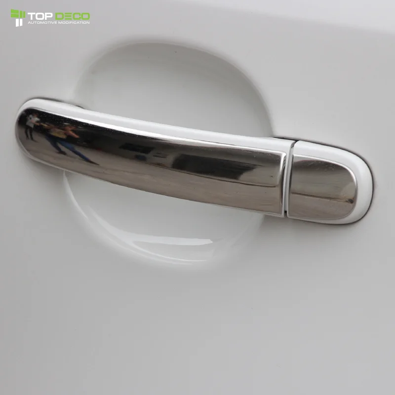 

Car stainless steel door handle cover door pull sticker paster trim Fit For VW Jetta MK6 POLO Tiguan Skoda Rapid Yeti