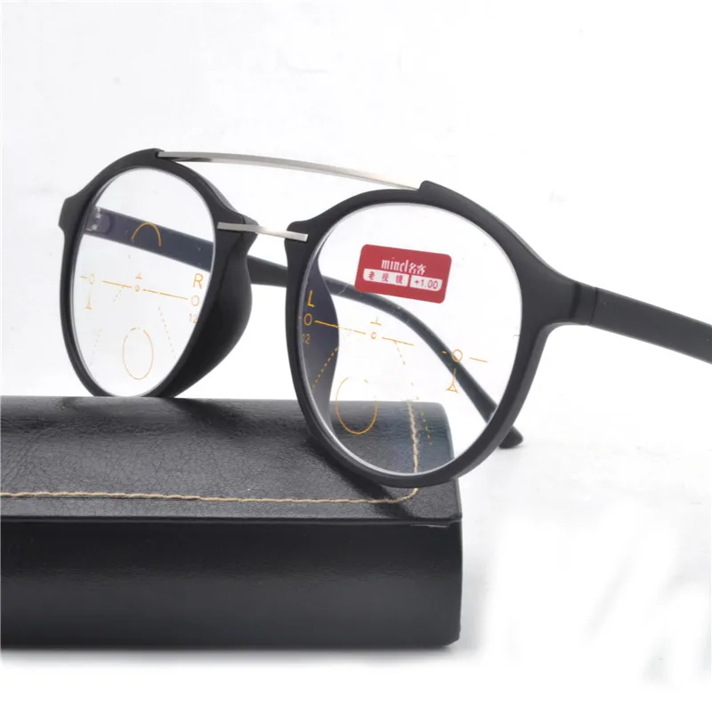 Progressive Multifocal Reading Glasses Bifocal Reading Eyeglasses See