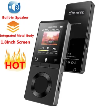 

Upgrade MP3 Player with Speaker HiFi Sport Music Player with FM Radio, E-book HIFI Mini USB MP3 Slim Portable Walkman