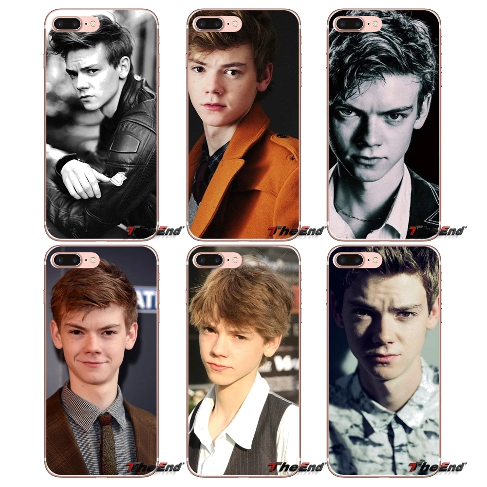 

thomas sangster Transparent TPU Skin Cover For iPhone X 4 4S 5 5S 5C SE 6 6S 7 8 Plus Samsung Galaxy J1 J3 J5 J7 A3 A5 2016 2017