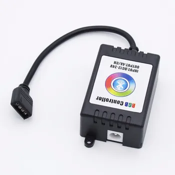 

DC12V 24V 6A Bluetooth RGB LED Controller IOS/Android APP Software Control