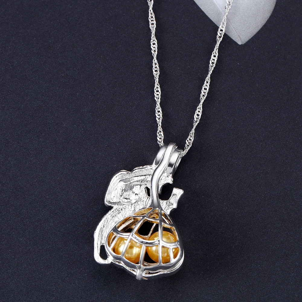 Красавица и Чудовище чокер, ожерелье из жемчуга кулон Панк ювелирные изделия Свадебные серебряные ожерелье на длинной цепочке подарок для женщин эффектное ожерелье