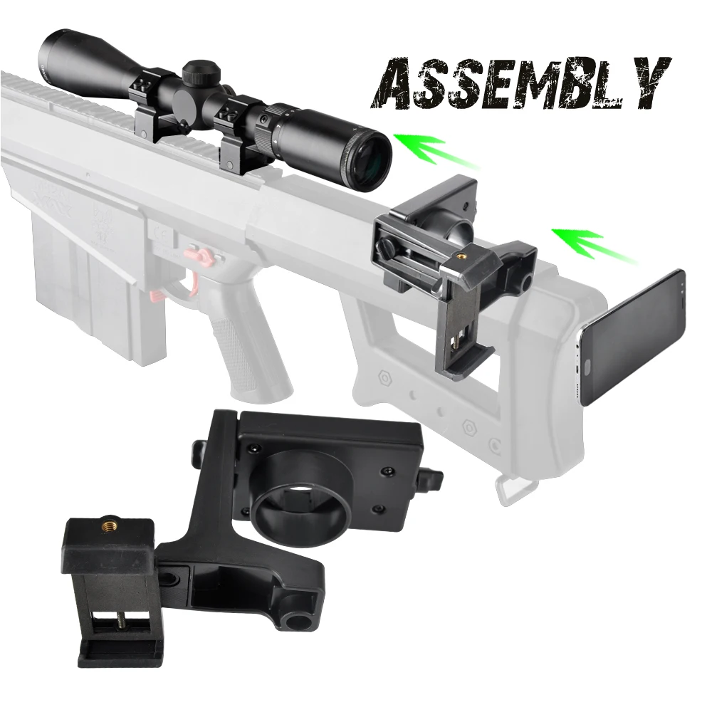 Rifle scope система крепления смартфона-Smart Shoot Scope Mount Adapter для прицелов(прочный пластик
