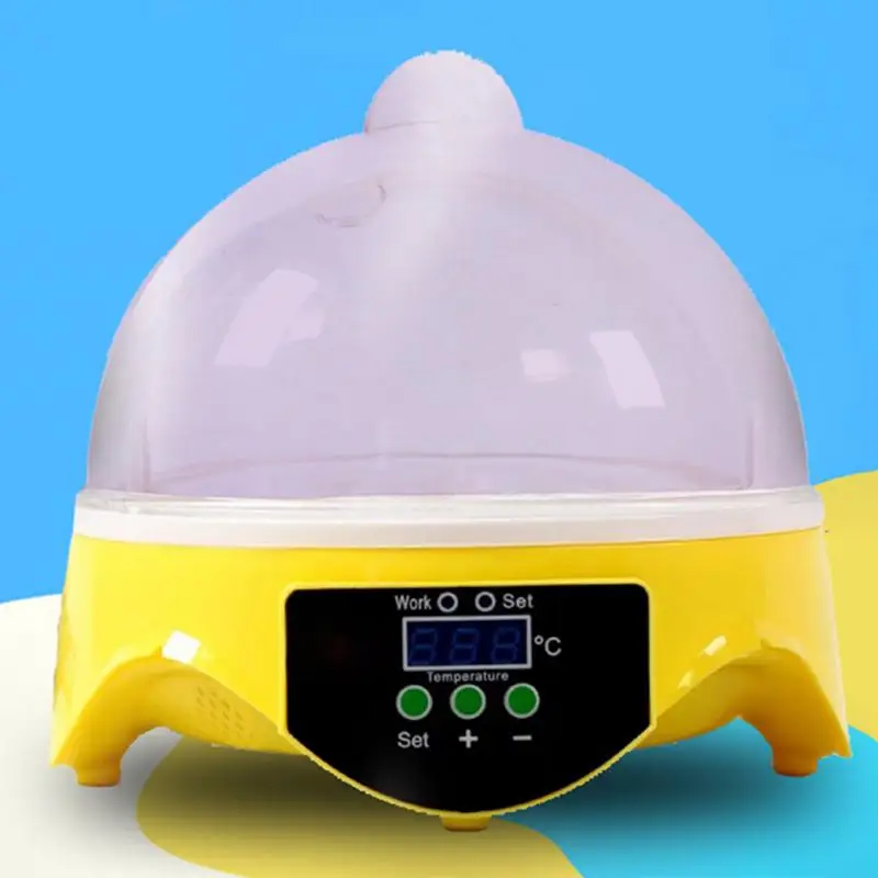 NEW 220V Mini 7 Egg Automatic Incubator Poultry Incubator Brooder Digital Temperature Hatchery Egg Incubator Chicken Duck Bird NEW 220V Mini 7 Egg Automatic Incubator Poultry Incubator Brooder Digital Temperature Hatchery Egg Incubator Chicken Duck Bird