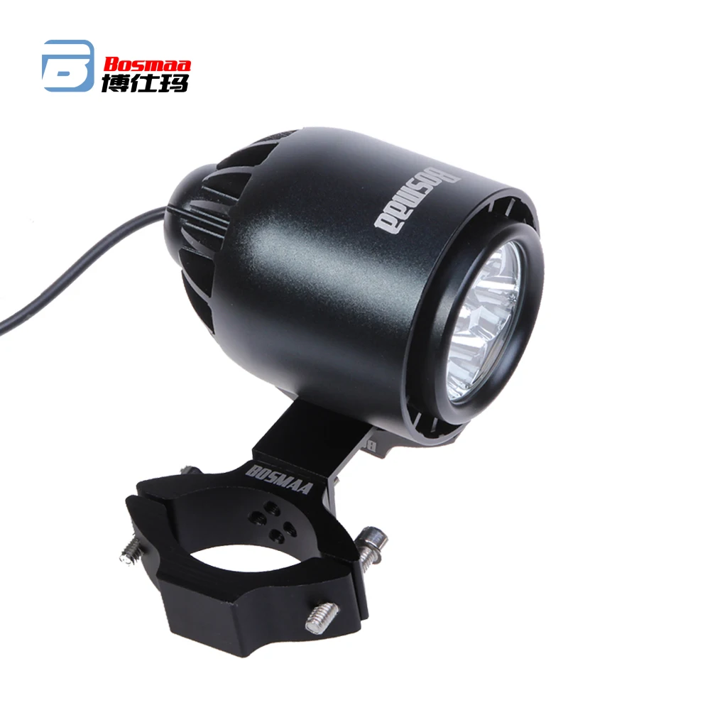 

LED Motorcycle Headlight Motorbike E-bike Headlamp Super High Bright/ low /strobe Light Waterproof Bulb car styling 2018 New
