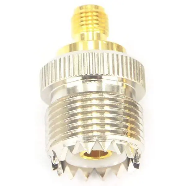 Новый стиль RF коаксиальный адаптер SMA female to SO239 UHF гнездо SO 239 антенный кабель