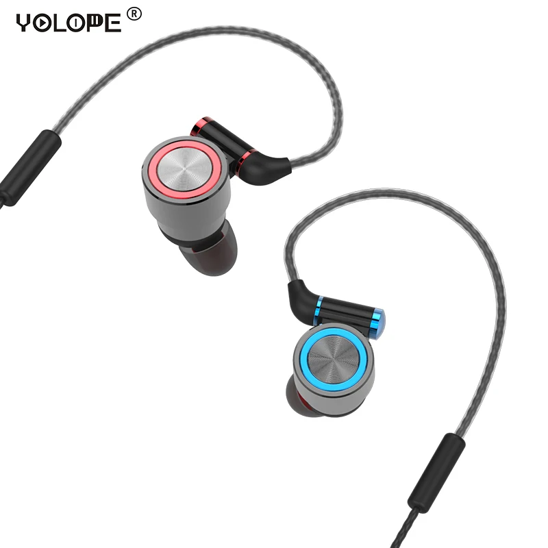 Yolope HiFi вкладыши проводные наушники Наушники для телефона iPhone гарнитура С