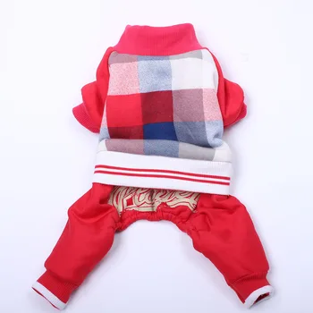 

New Boy/Girl Pet Dog Fleece Hoodie Jumpsuit Letter Embossed Cat Puppy Sweater Coat Jacket Warm Clothes