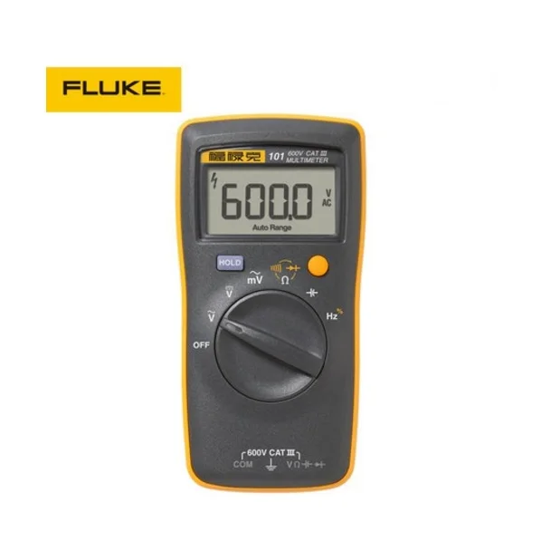 

Fluke 101 Auto Range Digital Multimeter for AC/DC Voltage,Resistance,Capacitance and Frequency Measurement