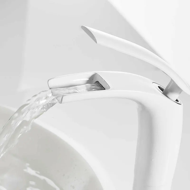 torneira pia do banheiro branco latao agua quente frete gratis 04