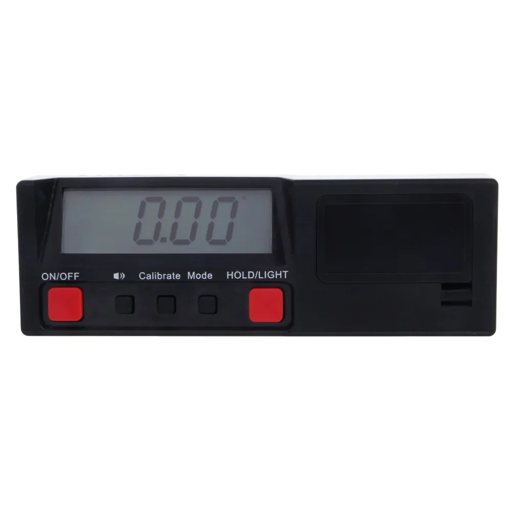 

360 Degree Digital Inclinometer Protractor Angle Finder Gauge Horizontal Bevel Teter Tools
