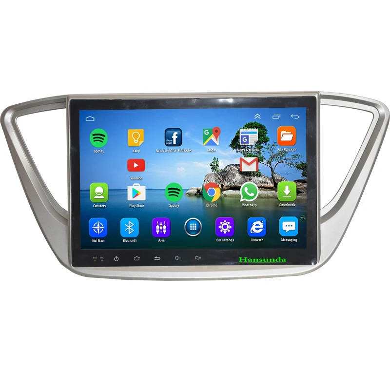 HD 600*1024 dvd плеер автомобиля для нового hyundai Verna/Solaris/Accent с 3g 4G Wi Fi BT SWC gps карты