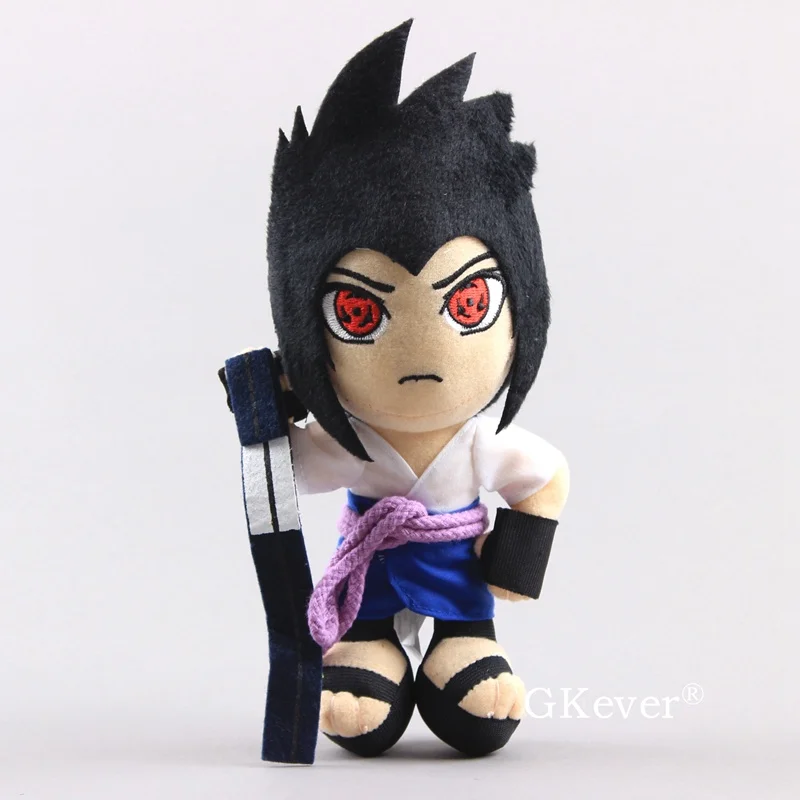 Anime Naruto Plush Toys Cool Gaara Hatake Kakashi Uchiha Itachi Sasuke Soft Stuffed Dolls 8"20cm