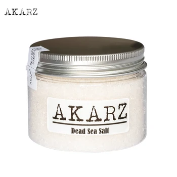 

AKARZ Brand 100% Pure Mineral Dead Sea Salt Origin Jordan Fine Grain Relieving psoriasis eczema and acne skin body care