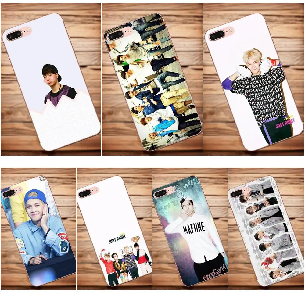 Vvcqod получили Kpop Джексон Мягкие TPU Капа чехол для huawei G8 Honor 5C 5X6X7 8 9 Y5II Коврики P7 P8 P9 P10
