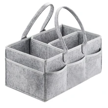 Hot!! Baby Diaper Caddy Organizer Portable Holder Bag for Changing Table and Car, Nursery Essentials Storage bins