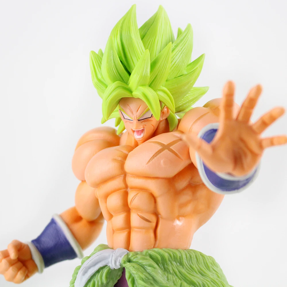 32 см Big Dragon Ball Z Broli фигурку 20th пленка Супер Saiyan Broly Аниме Драконий жемчуг зет модель игрушка для коллекции