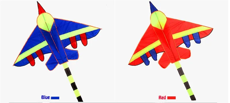 Высокое качество длинные хвосты воздушный змей-истребитель Детские воздушные змеи с ручкой линии hcxkite фабрика открытый цвета