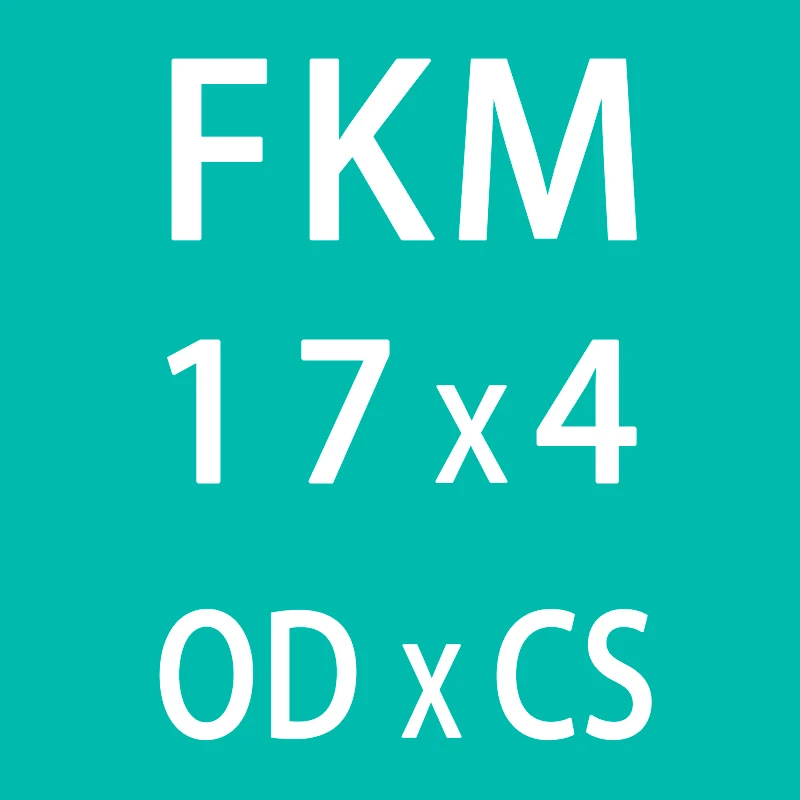 10 шт./лот резиновое кольцо зеленый FKM уплотнительное кольцо уплотнения CS4mm OD14/15/16/17/18/19/20 мм кольца из фторированной резины fkm уплотнение уплотнительное кольцо топлива уплотнения - Цвет: OD17mm
