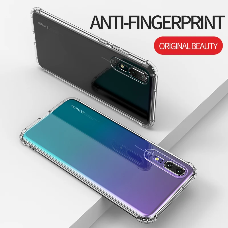 Ультрапрозрачный ударопрочный чехол Vothoon для Huawei Mate 40 Pro 20 30 P40 P30 P20 Lite прозрачный