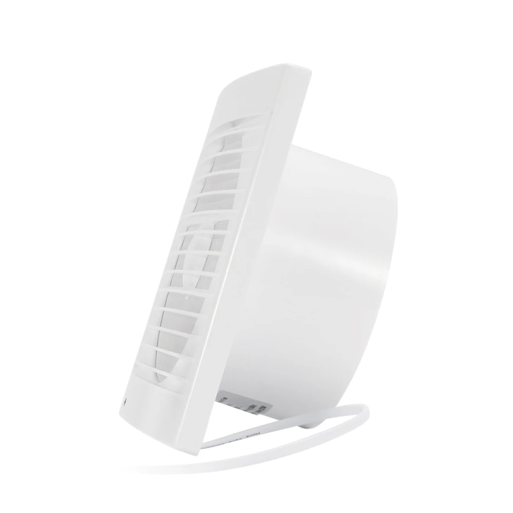 6'' Silent Ceiling Window Exhaust Fan Air Grille Wall Extractor For Toilet Bathroom Kitchen Hood Ventilation Outlet Household