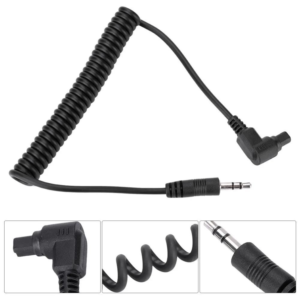 RS 80N3 3.5mm 2.5mm C3 Shutter Release Cable for Canon EOS 5D3 5D2 7D 50D 40D for MARK III/7D