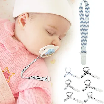 

Baby Kids Boy Girl Pacifier Soother Chain Clip Safety Funny Multi Pattern