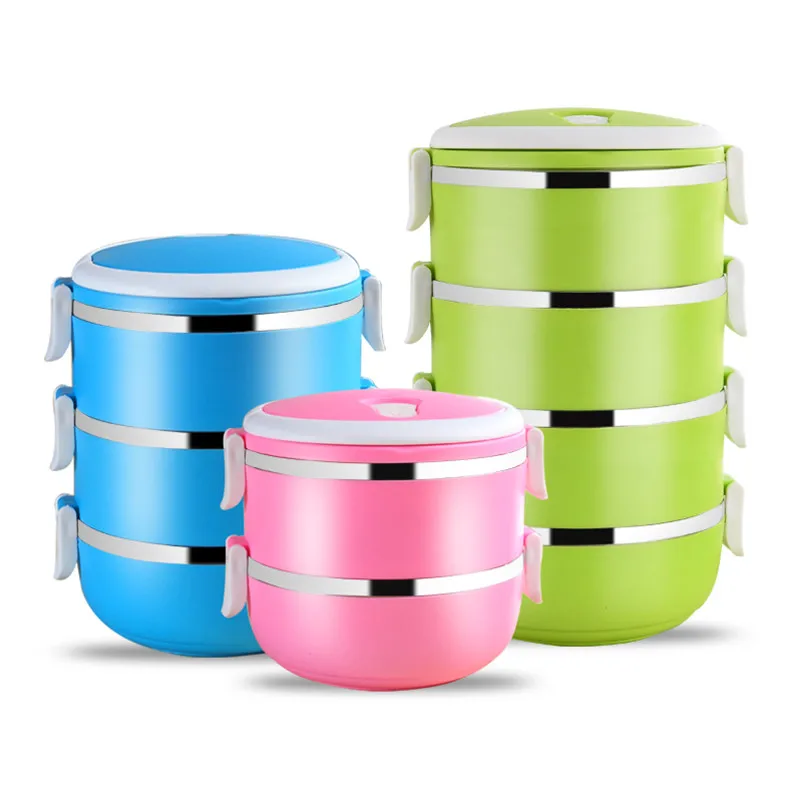 XMT HOME thermos lunch box lunch boxs food container multi layers