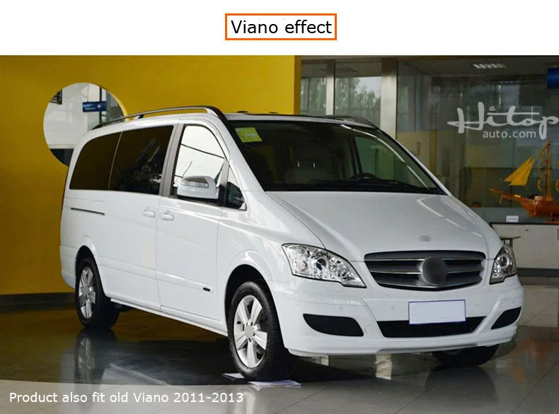 OE стиль Багажник На Крышу багажник для Viano старый VITO W639 2011 2015 алюминиевый сплав
