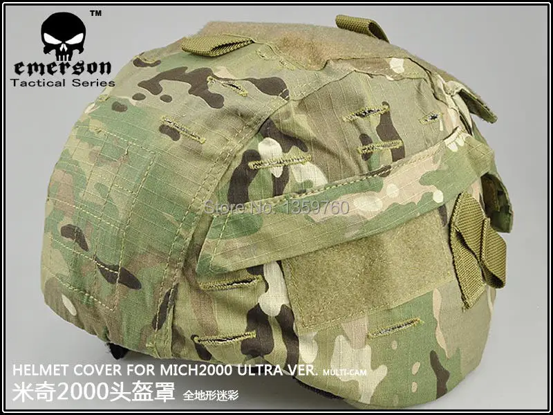 

2017 Emerson MICH 2000 Helmet cover/ airsoft helmet accessories EM1820 Multicam