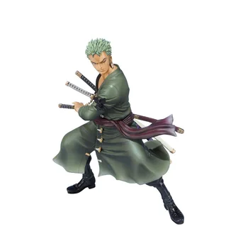 

Chanycore Anime ONE PIECE SCultures BIG 5th anniversary NEW WORLD 14CM PVC Action Figures Roronoa Zoro DXF collect model toys