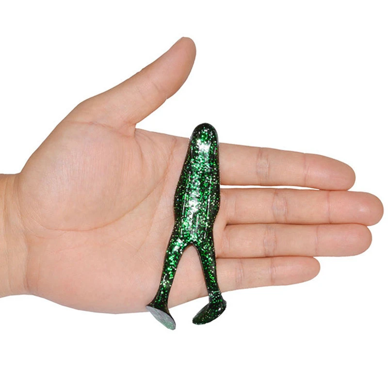 

8pcs/lot Frog Soft Bait Fishing Lures Soft Frog Fishing Lures 11cm 13g Lifelike Snakehead Artificial Fishing Lure Fish