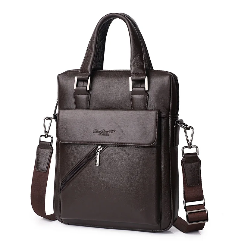 حقيقية حقيبة جلدية حقيبة الكتف للرجال الأعمال حقيبة ساعي الذكور Crossbody أكياس للرجال مكتب باد حقائب الحقائب المحمولة حقيقية حقيبة جلدية حقيبة الكتف للرجال الأعمال حقيبة ساعي الذكور Crossbody أكياس للرجال مكتب باد حقائب الحقائب المحمولة