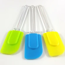 50 шт. выпечки инструменты Кухня торт нож для масла защиту окружающей среды силиконовые масла разбрасыватель JK23