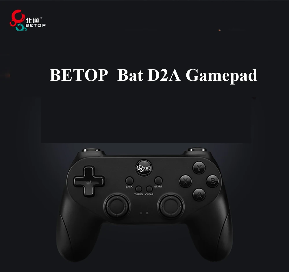 BETOP Bat D2a 2,4G беспроводной ПК геймпад для компьютера Usb для Ps3/Tv/PC/Set top Box Поддержка паровой битвы Nba2k18