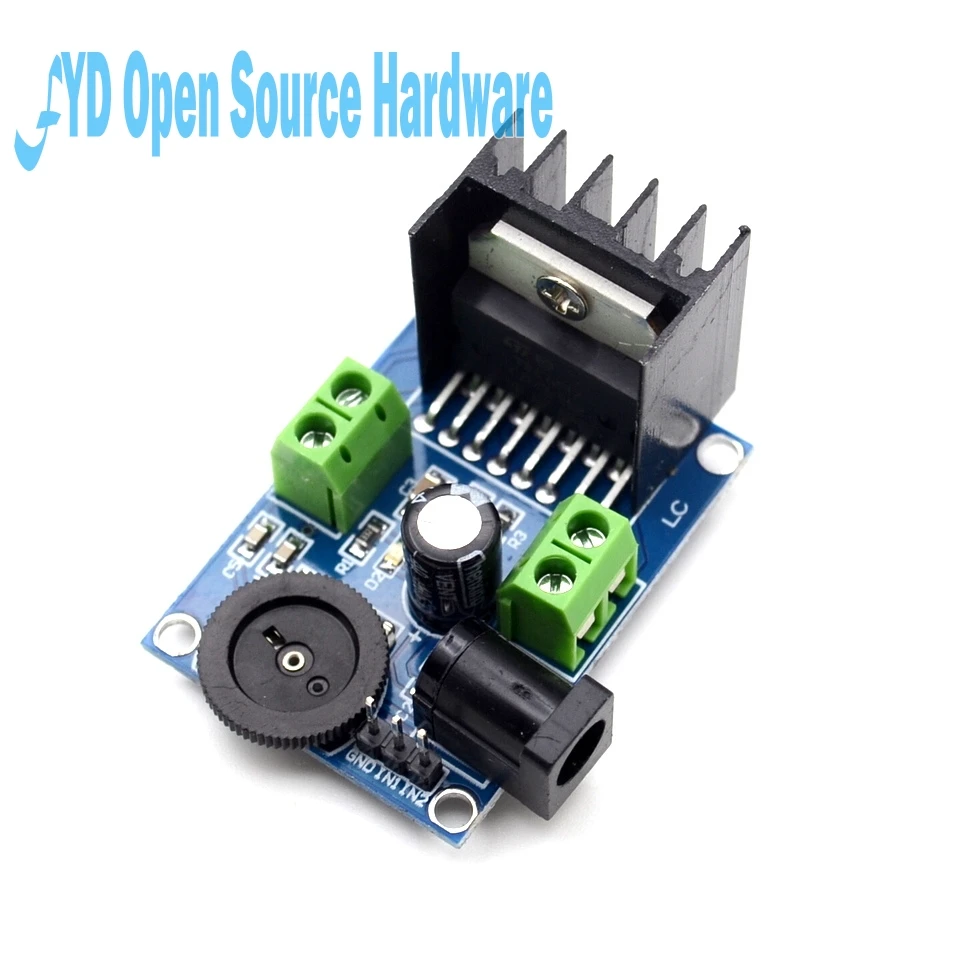 1pcs Audio Power Amplifier DC 6 to 18V TDA7297 Module Double Channel 10-50W