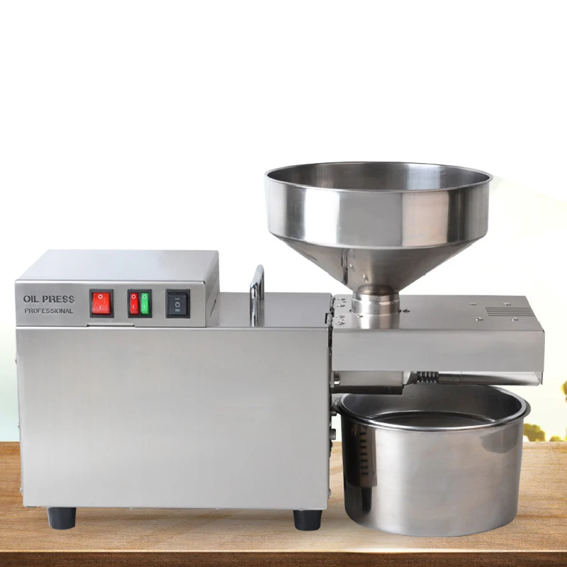 

Commercial Rapid Oil Press Industrial-grade Electric Medium-sized Stainless Steel Automatic Cold and Hot Oil Pressing Machine