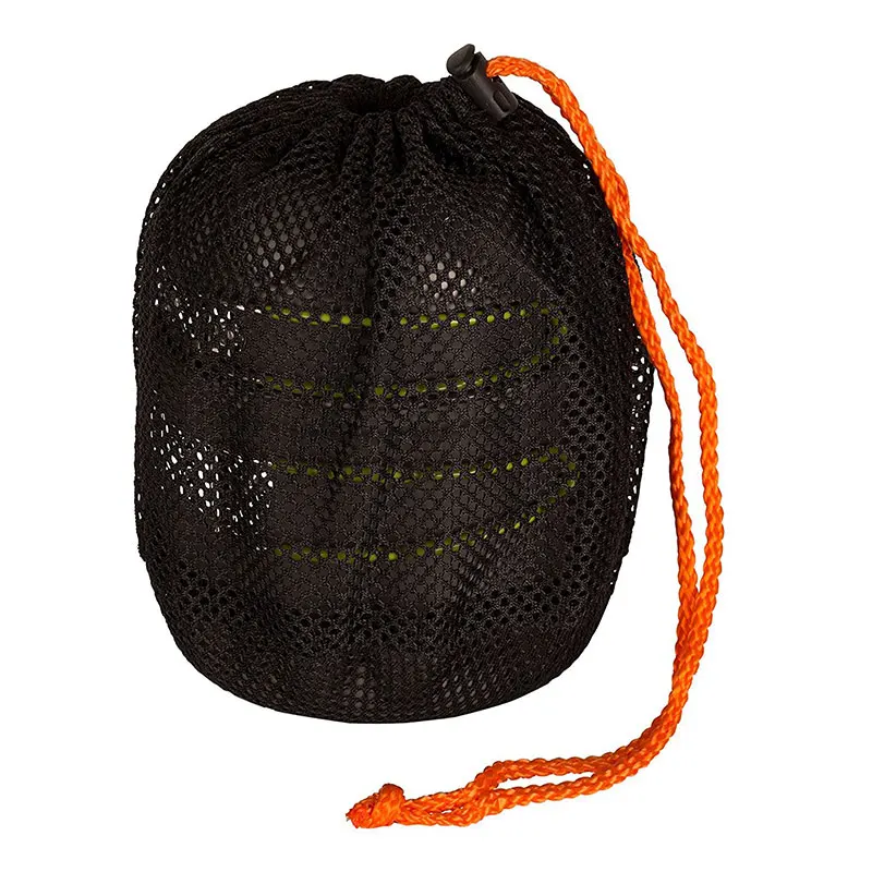 VILEAD 7 unidades de Camping al aire libre conjunto de marihuana portátil de 2-3 persona vajilla cocina fideos instantáneos hirviendo agua tipo Split cubiertos