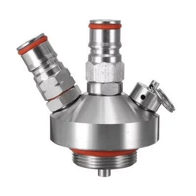 

Beer Growler Spear Tap Dispenser 304 Stainless Steel Mini Keg for Craft Beer growler,2L,3.6L 5L. Homebrew bar accessories