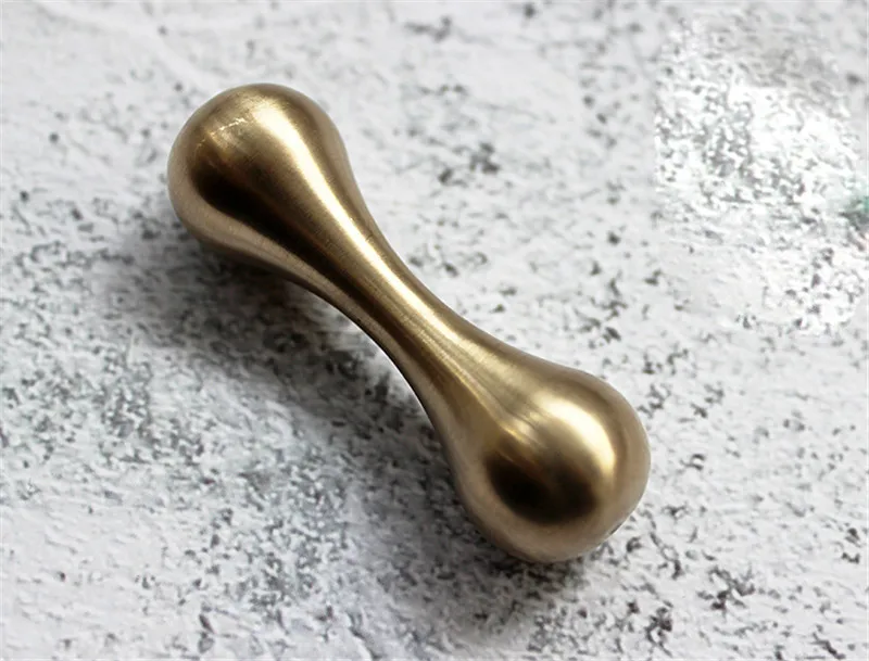 Begleri EDC твердый медный фиджет игрушка костяные кости пальчиковые гантели подарок