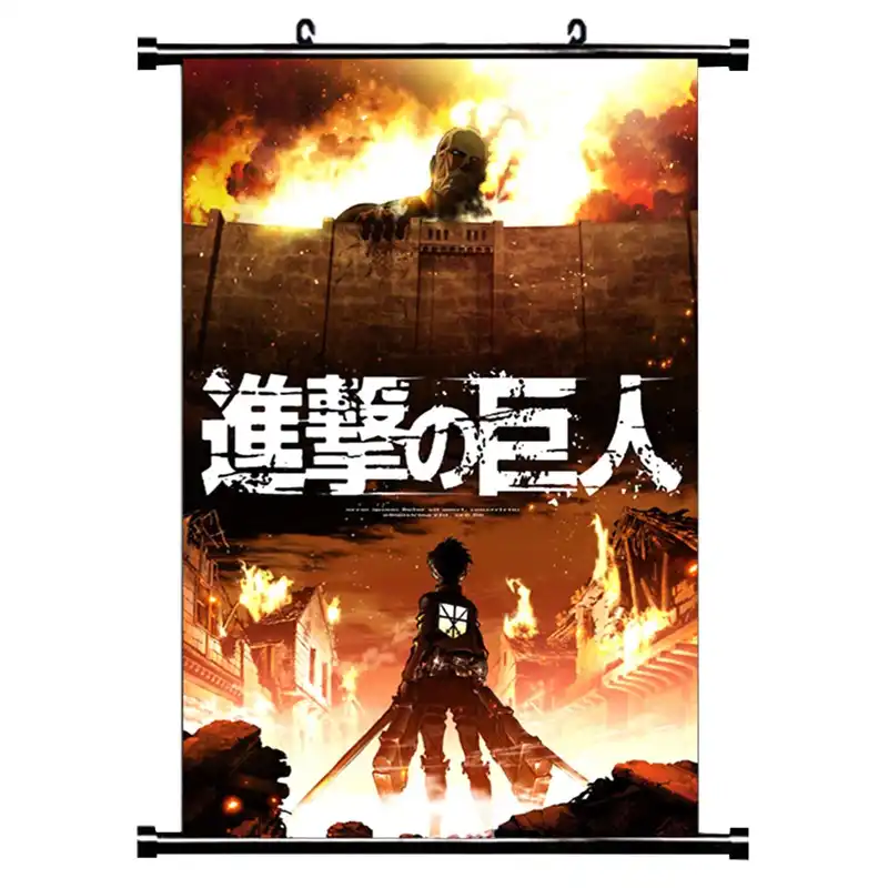 Dekorasi Rumah Serangan Titan Shingeki No Kyojin Cosplay Dinding