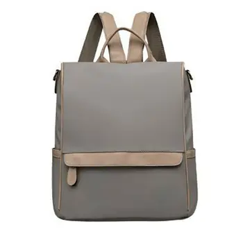 

Women's anti-theft Oxford cloth backpack casual classic solid color travel shoulder bag fashion canta school bag