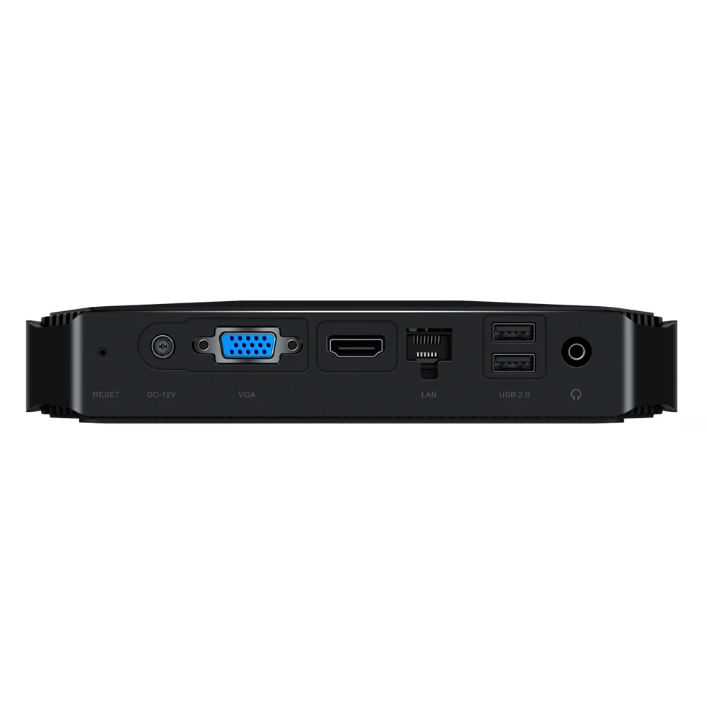 CHUWI GBox Pro Intel Atom X7-E3950 четырехъядерный Windows 10 OS 4 ГБ ОЗУ 64 Гб ПЗУ гигабитный Ethernet мини-ПК 2,4G/5G двухдиапазонный Wifi