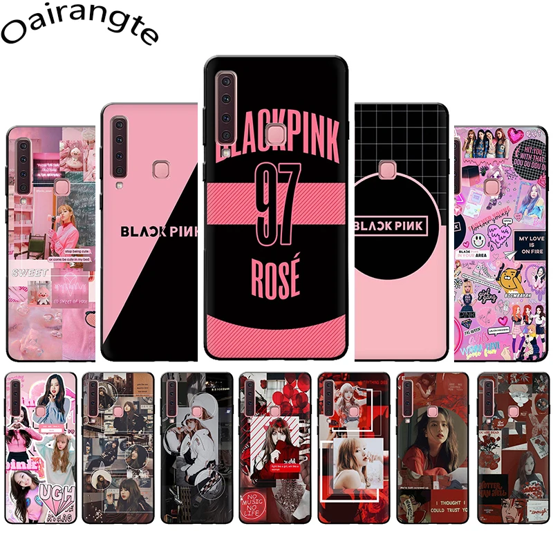 

BLACKPINK kpop collage Soft Phone Cover Case For Samsung Galaxy A6 7 8 9 2018 A10 30 40 50 70 J6