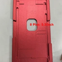 XIWANG точный алюминиевый форма для iPhone 8 8+ 8G плюс ламинатор плесень ЖК-дисплей Экран ламинирования и позиционирования коврик для выравнивания