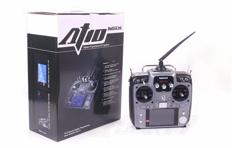 Freeshipping Radiolink 2 4GHz 10 Channel AT10 Transmitter Radio R10D Receiver for RC Helicopter Airplane qudcopter