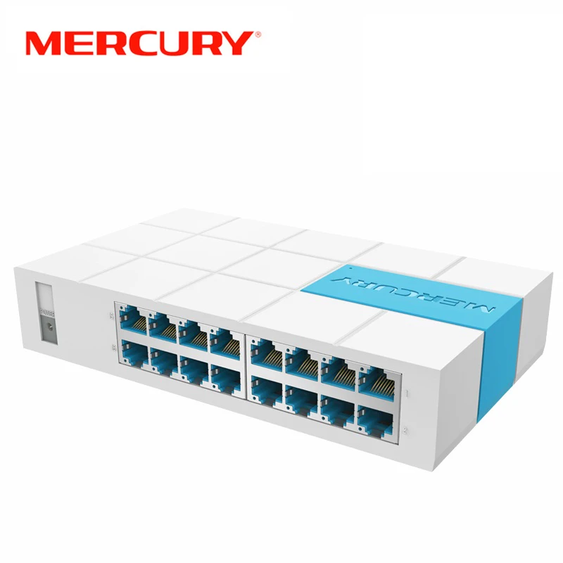 MERCURY S116M 16 Порты и разъёмы RJ45 10/100 Мбит/с Ethernet LAN сетевой коммутатор настольный коммутатор